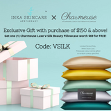 🚨FREE - Orders Above $150🚨 Charmeuse V-Silk™ Beauty Pillowcase