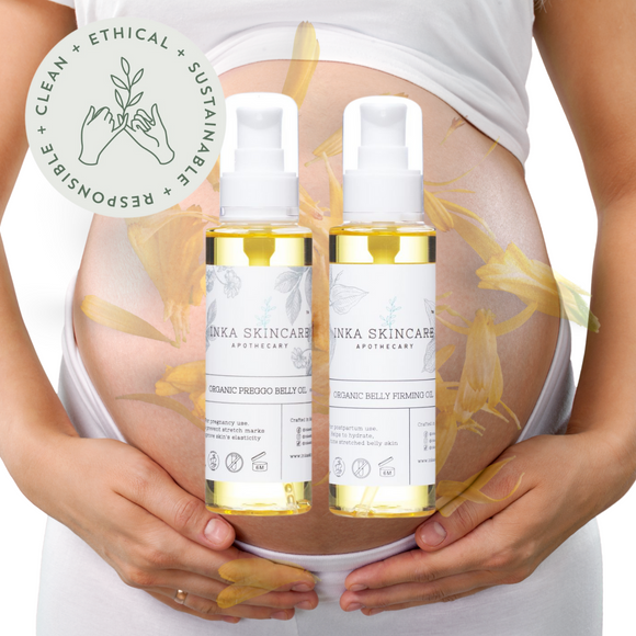 Organic Belly Oil Set (Pregnancy + Postpartum)