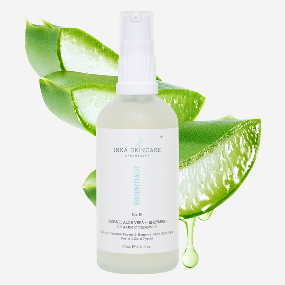 Organic Aloe Vera + Enzymes + Vitamin C Cleanser